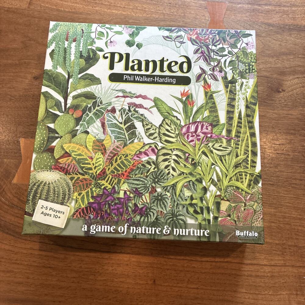 Planted: A Game of Nature & Nurture Board Game Buffalo Games 2022 - New Open Box